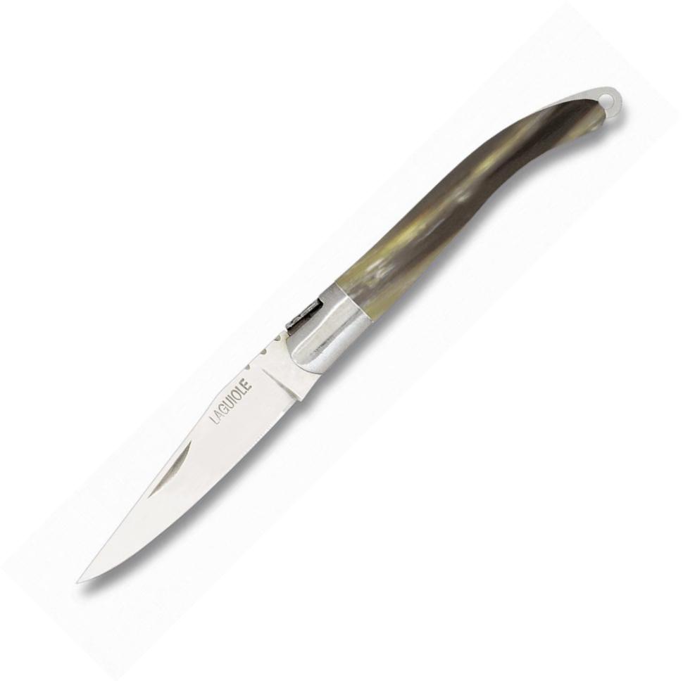 Navaja Laguiole de Albainox pequeña con mango de asta de toro y ...
