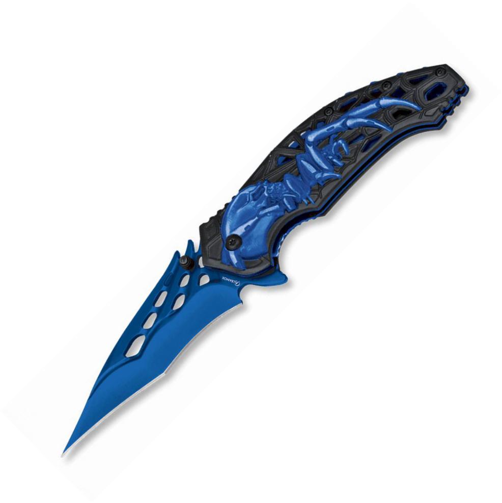 Navaja Albainox Emboss Spider con hoja de 9.3 cm