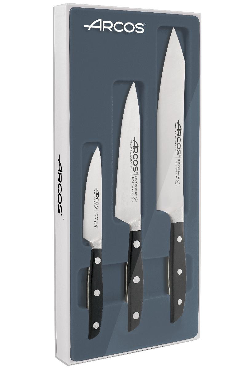 Set de 3 cuchillos de cocina serie Manhattan