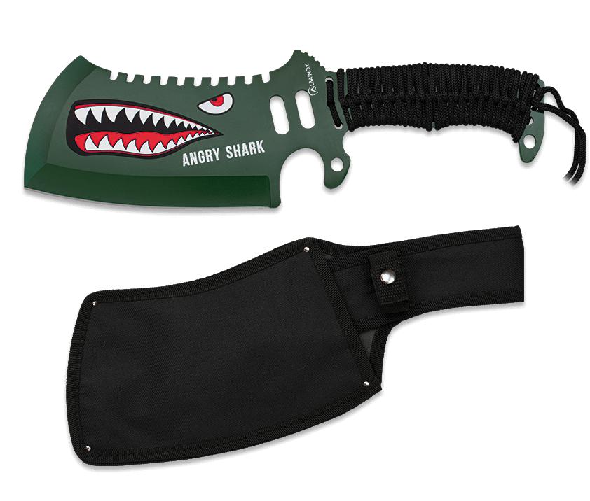Macheta ALBAINOX ANGRY SHARK con hoja de 19 cm