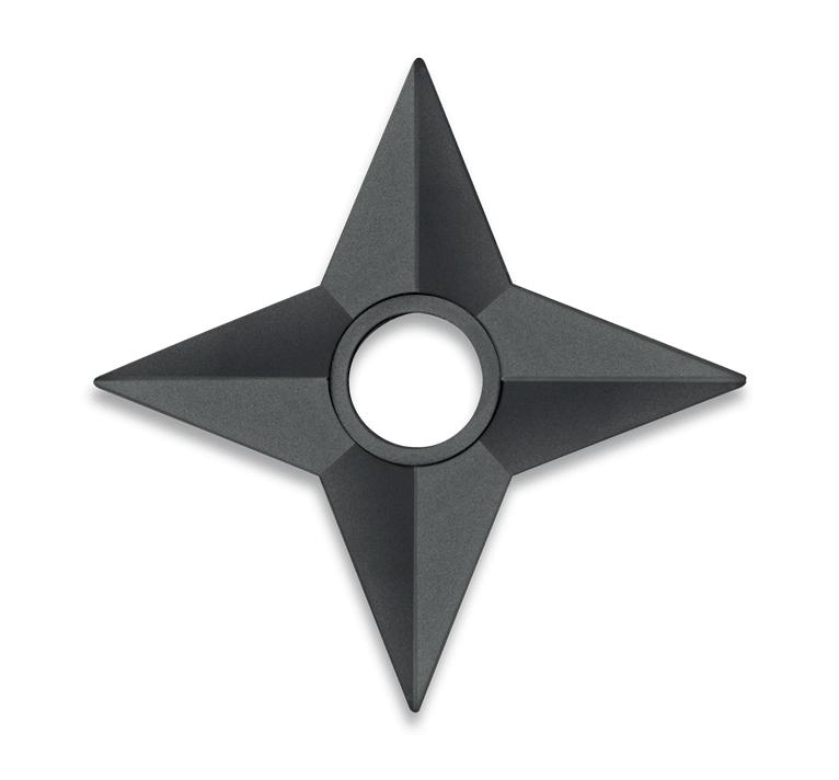 Estrella ninja entrenamiento. Total: 12.4 cm