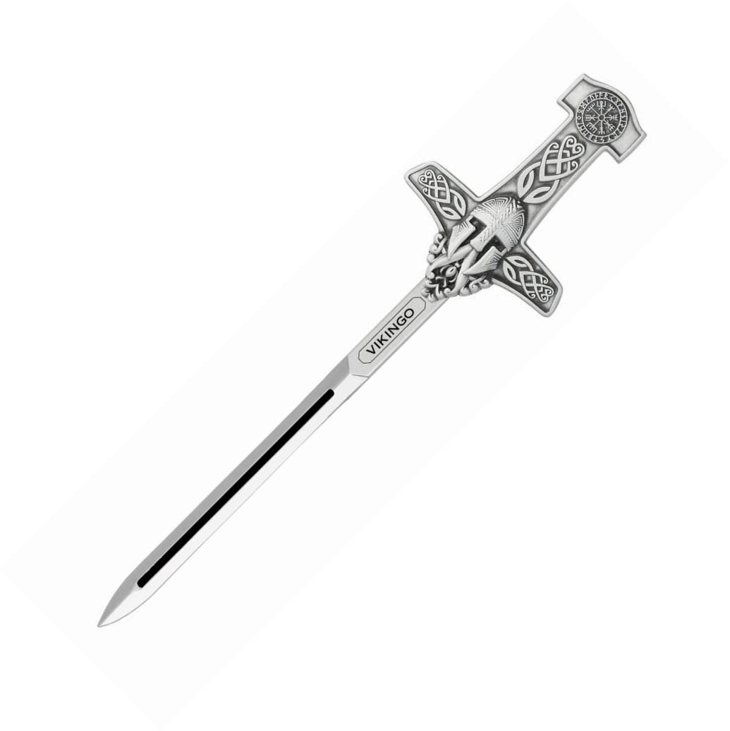 Mini espada viking. Lâmina: 17,3 cm