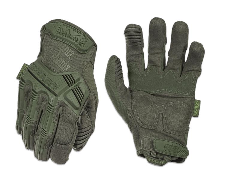 Guantes tácticos Mechanix M-Pact verdes, talla L 39165