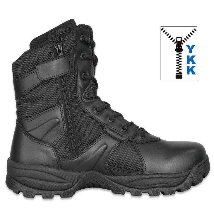 Botas tácticas BARBARIC de color negro y 575 gramos de peso por ...