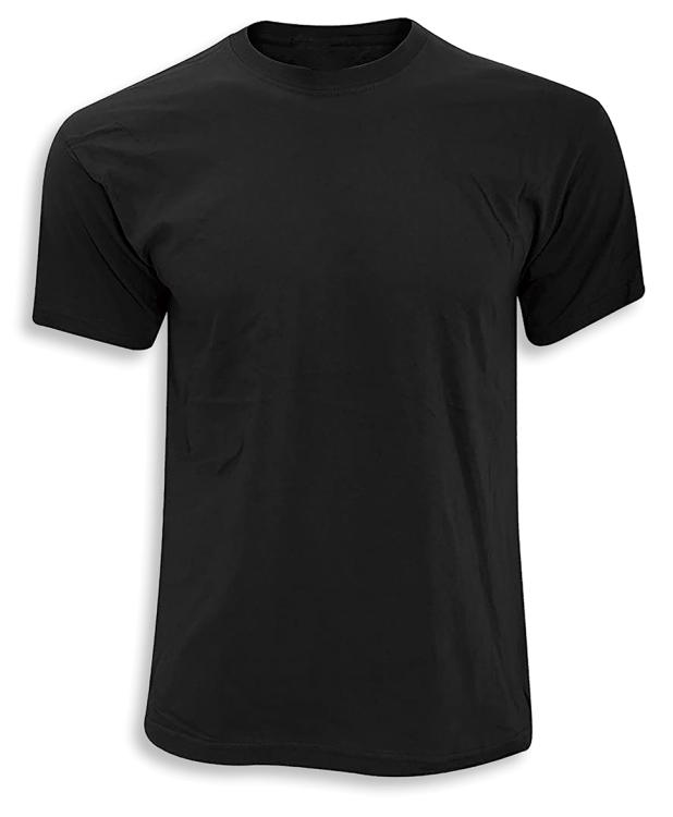 Camiseta 100% algodón de color negro de Barbaric