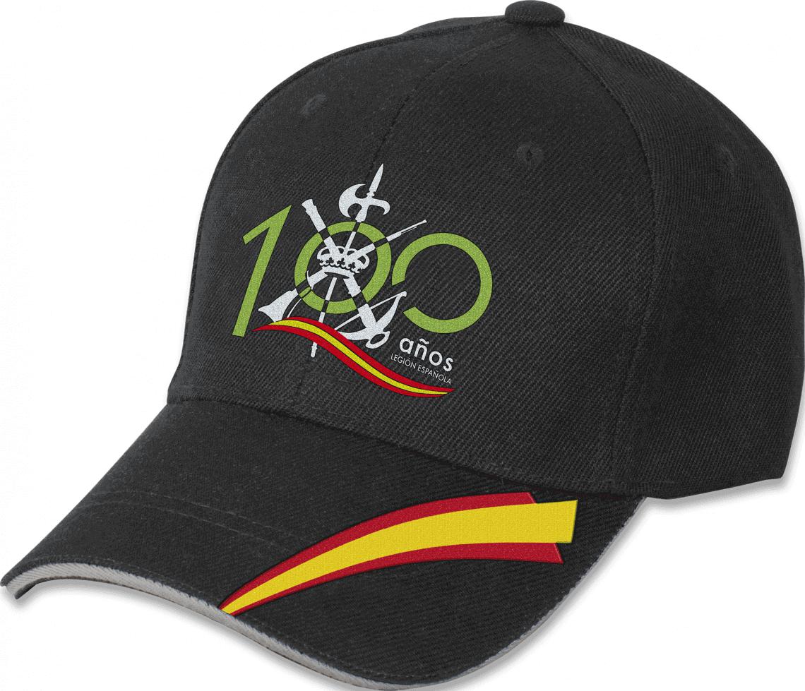 Gorra del 100 Aniversario de la Legión Española, ajustable con ...