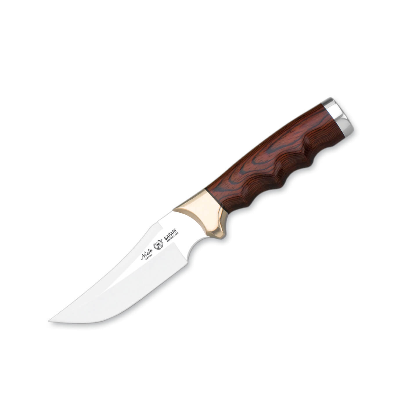 Cuchillo de caza Nieto Safari con mango de estamina y hoja de 13 ...