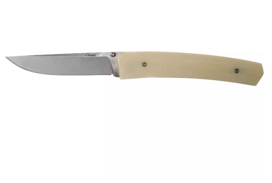 Navaja Brisa Piili con mango de micarta marfil