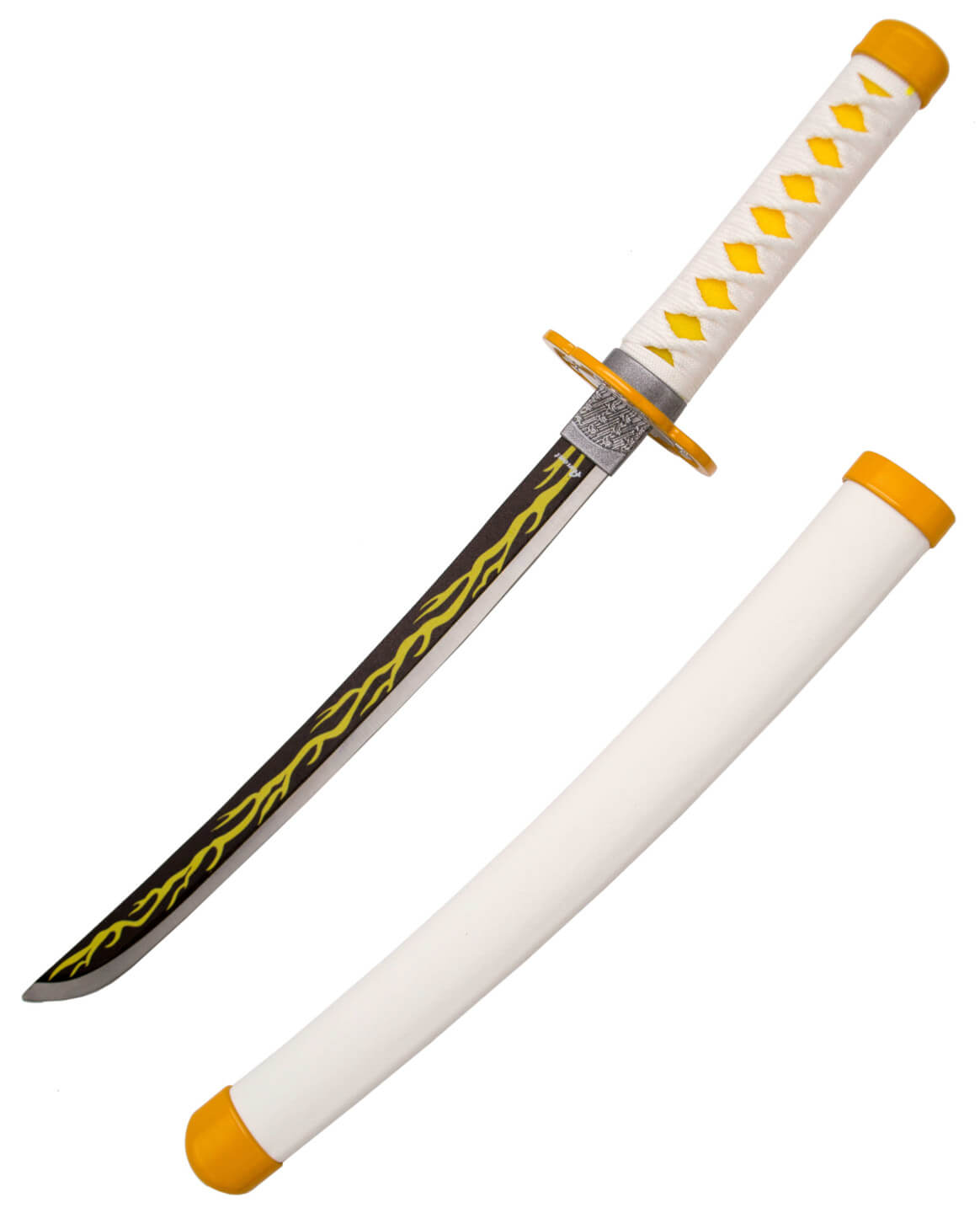Mini Katana Agatsuma Zenitsu de la serie Demon Slayer con hoja de...