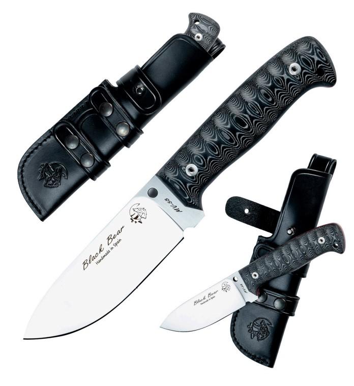 JV Black Bear con cachas de micarta negra