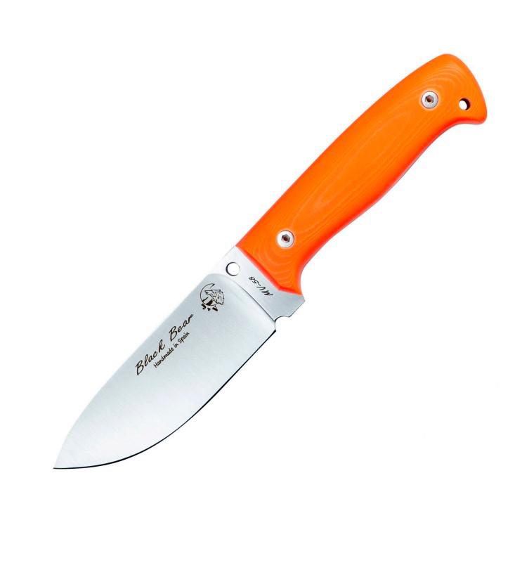 JV Black Bear with orange micarta scales