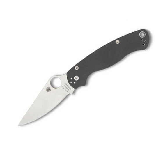 Couteau Military Spyderco Para Military 2 avec manche en G10 gris...