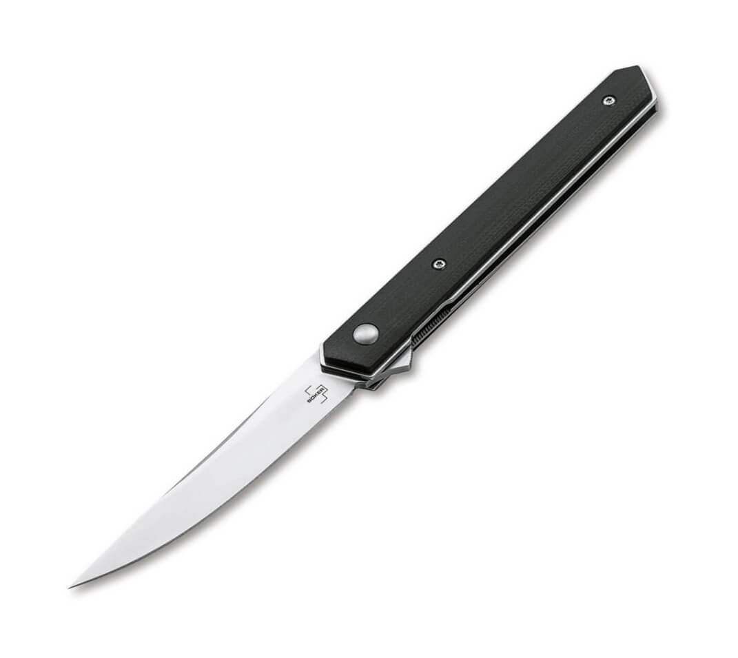 Boker Plus Kwaiken Air G10 una navaja táctica con hoja de acero ...