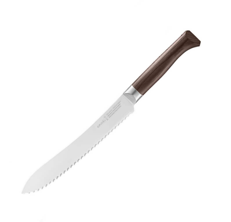 Cuchillo panero Opinel Les Forges 1890 con mango de haya estabili...