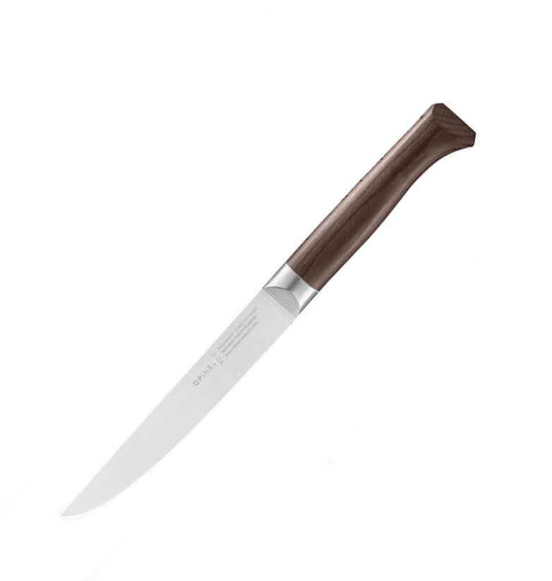 Cuchillo de trinchar Opinel Les Forges 1890 con mango de haya est...