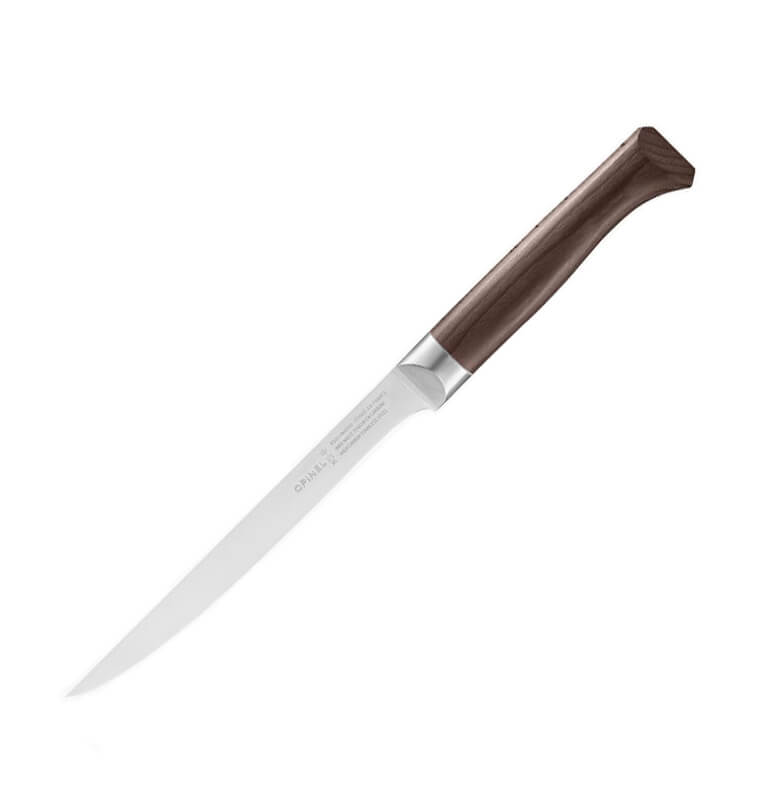 Cuchillo de filetear Opinel Les Forges 1890 con mango de haya est...