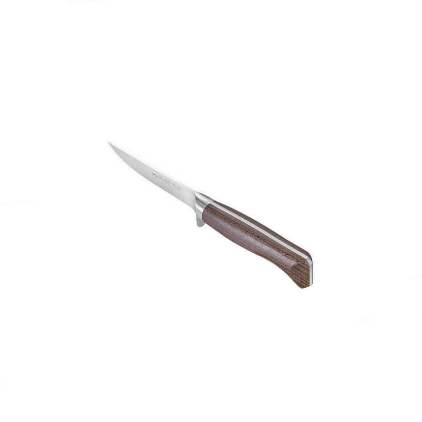 Cuchillo deshuesador Opinel Les Forges 1890 con mango de haya estabilizada y hoja de 13 cm