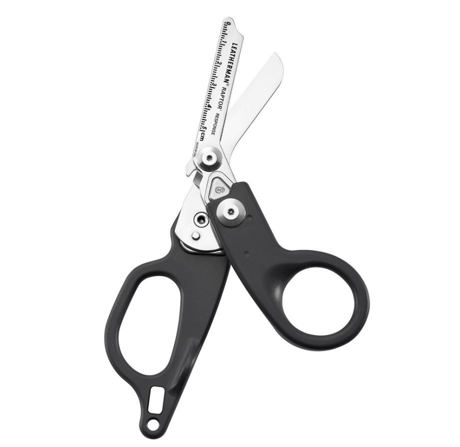 Tijeras multiherramienta Leatherman Raptor Response con mango gri...