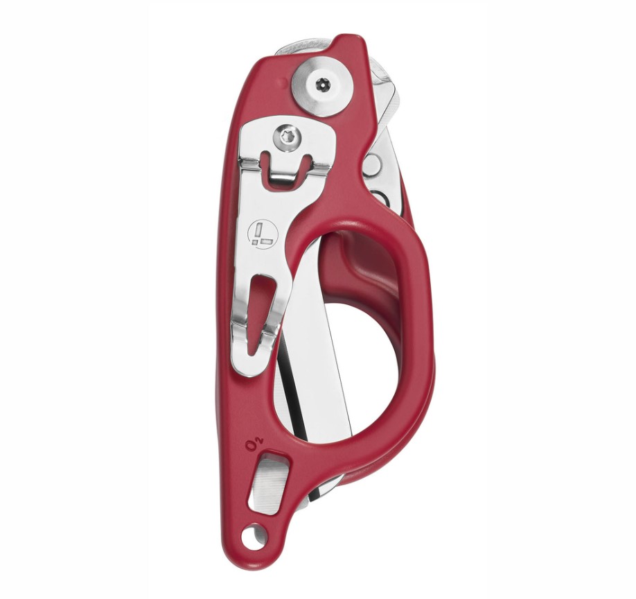 Tijeras multiherramienta Leatherman Raptor Response con mango granate