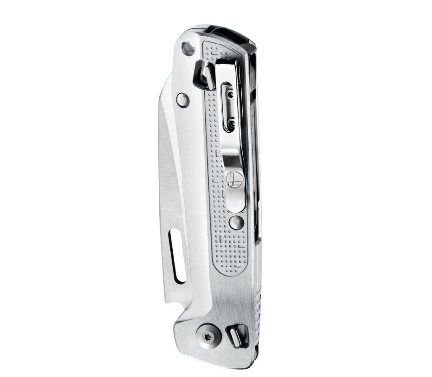 Navaja multiusos Leatherman Free K2 con mango color plata