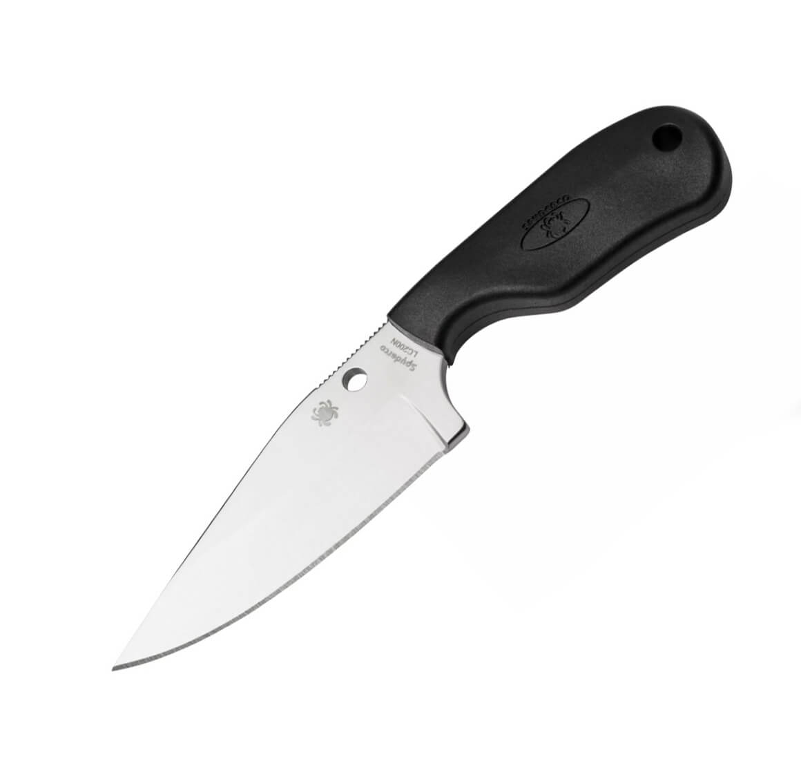 Couteau Spyderco Subway Bowie avec lame en acier LC200N de 7,5 cm