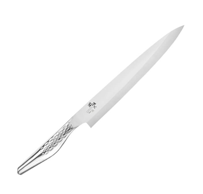 Cuchillo japones Kai Yanagiba Seki Magoroku Shoso con hoja de 24 ...