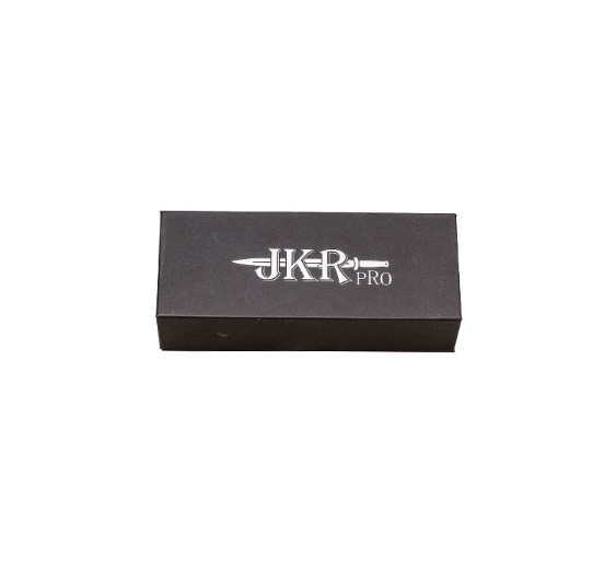 Navaja táctica JKR PRO 10008 con mango de  fibra de carbono y G10 y hoja de acero D2 de 9 cm