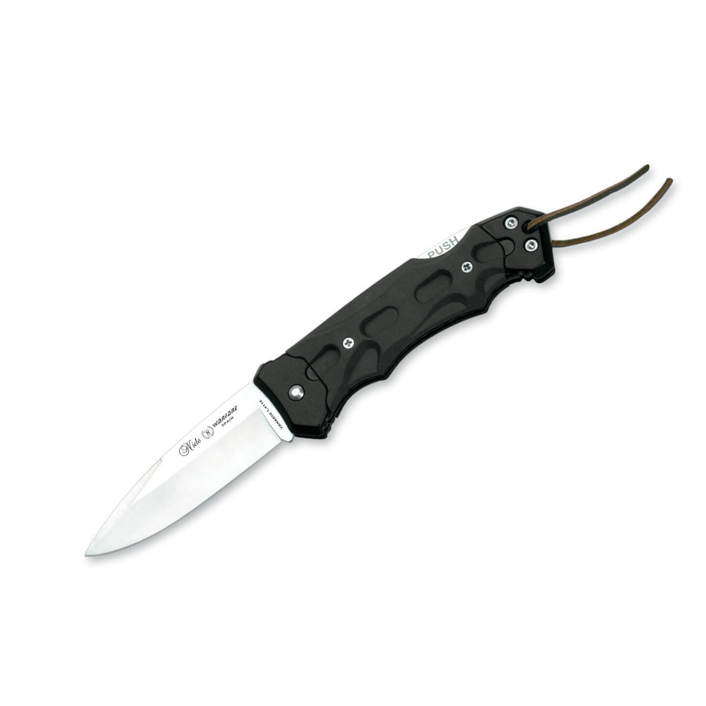 Navaja Nieto Warfare con mango de forprene y hoja de 8 cm