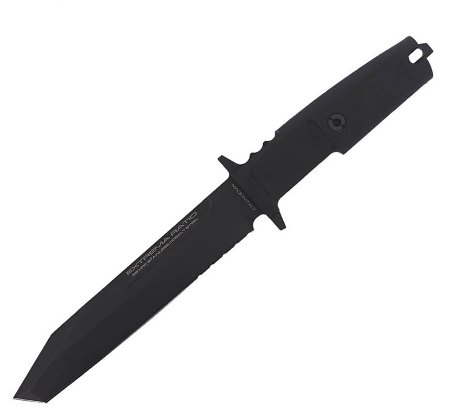 Cuchillo militar Extrema Ratio Fulcrum Black con hoja acero Böhl...