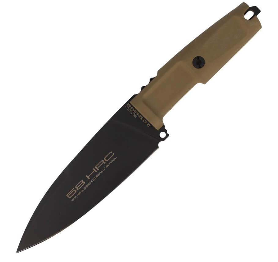 Cuchillo táctico Extrema Ratio Shrapnel one Black con hoja de 15...