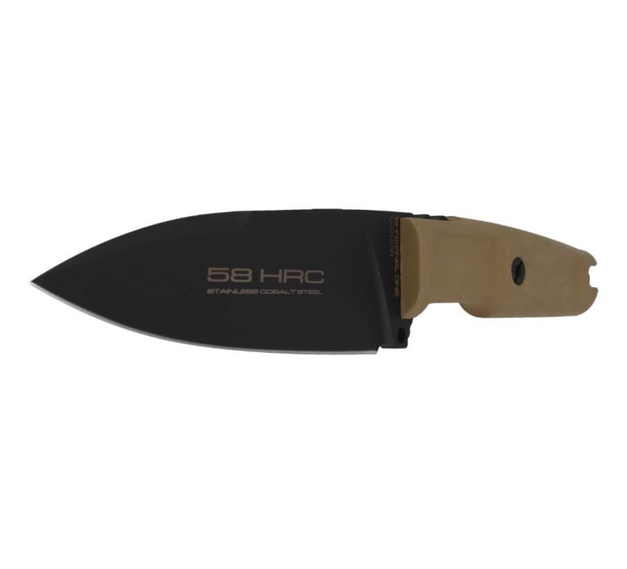 Cuchillo táctico Extrema Ratio Shrapnel one Black con hoja de 157 mm