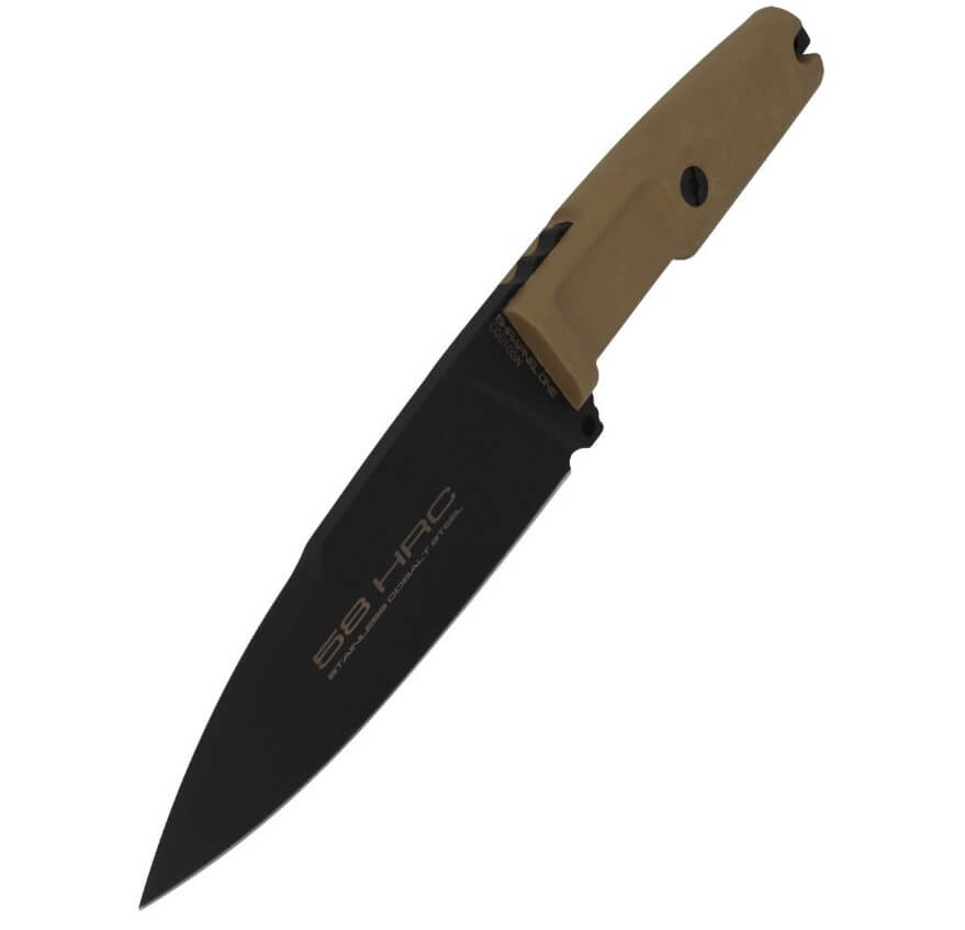 Cuchillo táctico Extrema Ratio Shrapnel one Black con hoja de 157 mm