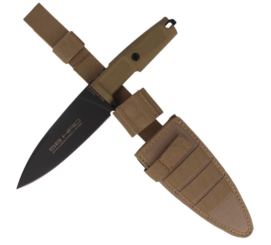 Cuchillo táctico Extrema Ratio Shrapnel one Black con hoja de 157 mm
