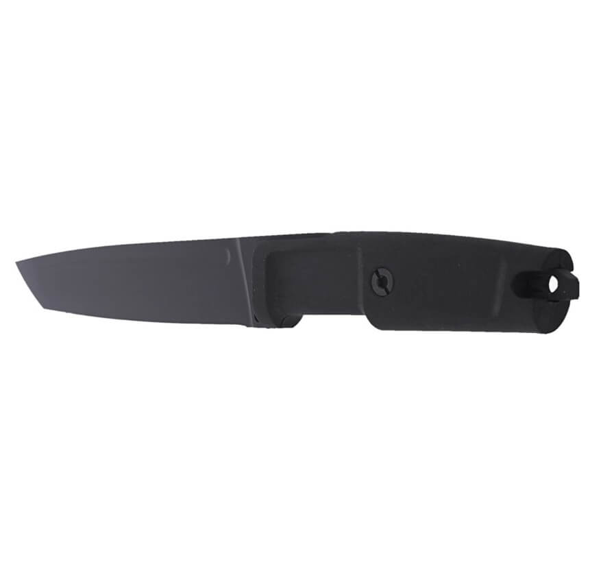 Cuchillo militar Extrema Ratio T4000 S Black con hoja de 174 mm