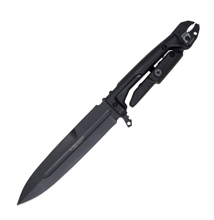 Cuchillo de combate Silente Extrema Ratio con hoja de acero Böhl...