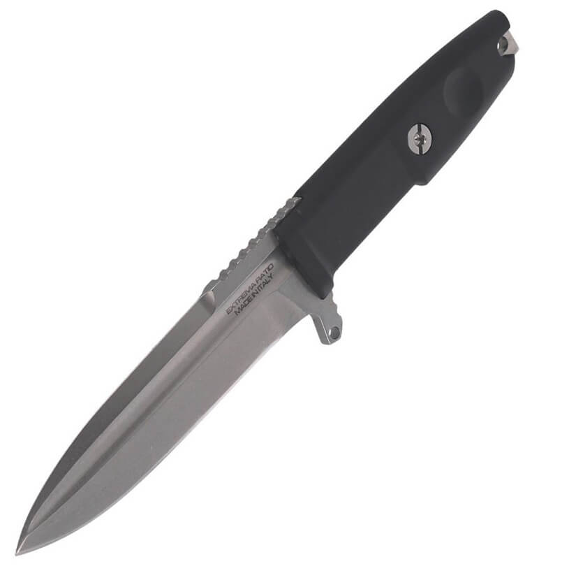 Cuchillo de combate Extrema Ratio Defender 2 Stone Washed con hoja de 118 mm