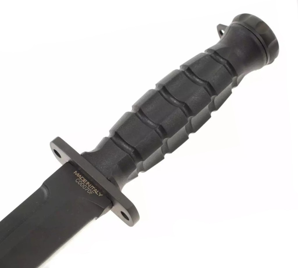 Cuchillo militar Extrema Ratio MK2.1 Black con hoja de 177 mm de acero Böhler