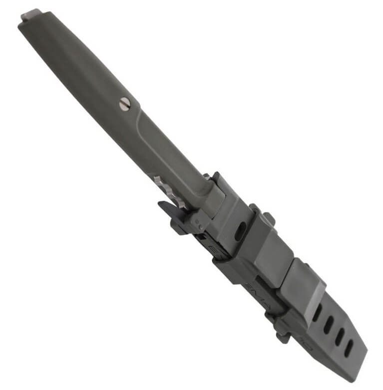 Cuchillo táctico Mamba Ranger Green de Extrema Ratio con hoja de 116 mm y funda 