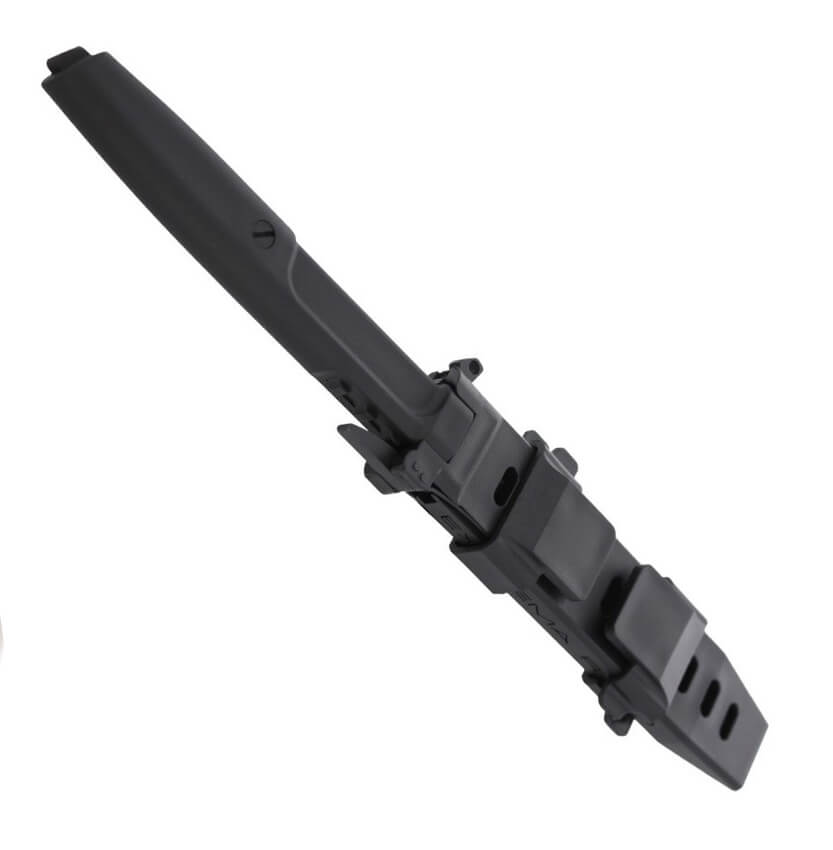 Cuchillo combate Requiem Black de Extrema Ratio con hoja de 11,8 cm de acero Böhler