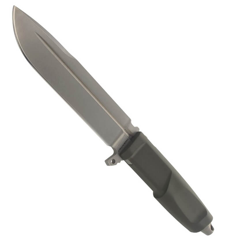 Cuchillo militar DMP Ranger Green de Extrema Ratio con hoja de 15.2 cm de acero Böhler. Funda Naylon.