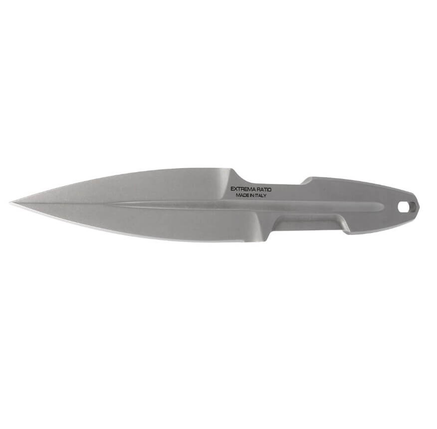 Cuchillo táctico S-THIL Stone Washed de Extrema Ratio. Hoja de acero Böhler de 11,9 cm. Funda nylon.