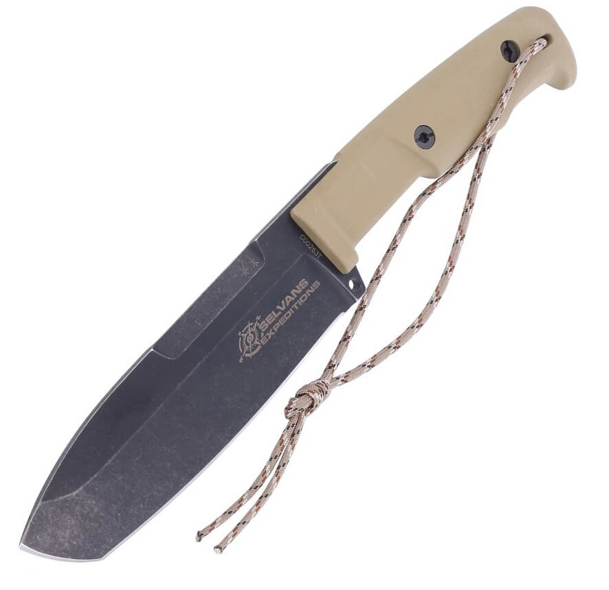 Cuchillo Bushcraft Selvans Expeditions de Extrema Ratio. Hoja de 16 cm de acero Böhler.