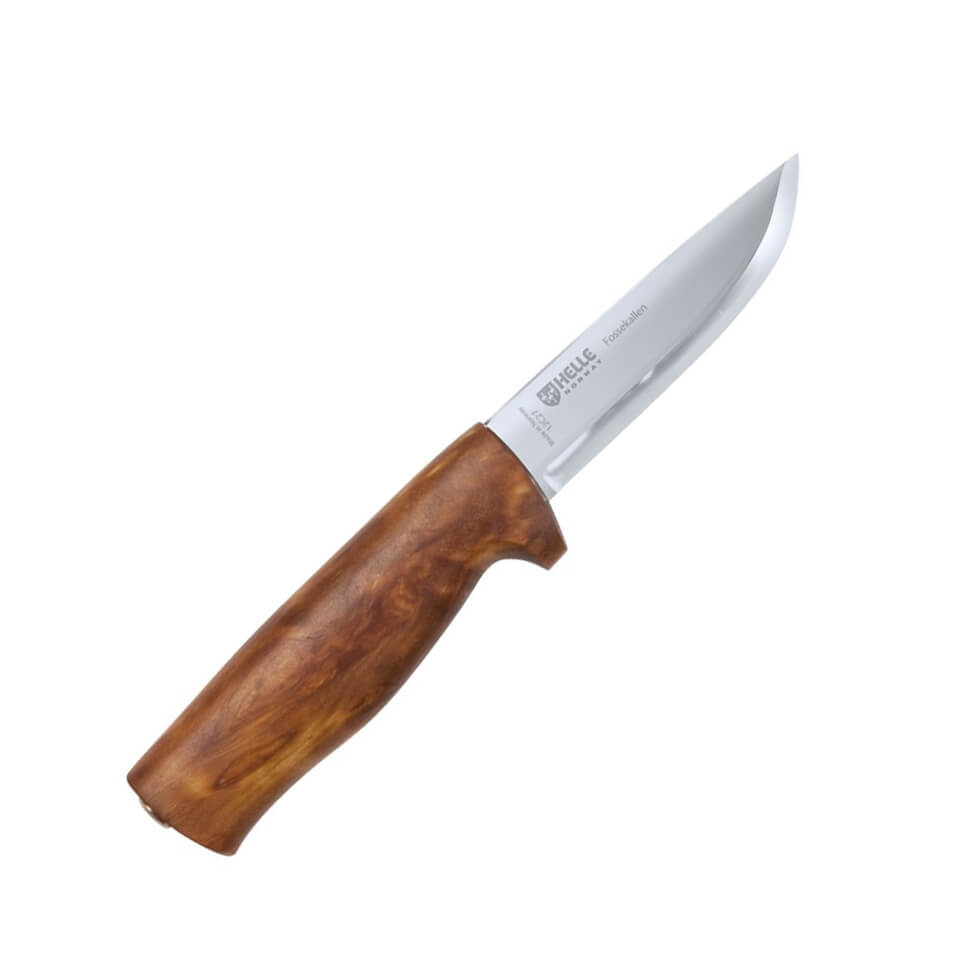Cuchillo Nórdico Helle Fossekallen 1049 con mango de abedul y ho...