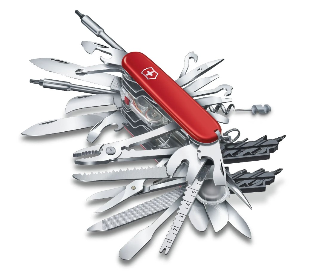 Victorinox Swiss Champ XXL navaja multiusos con 73 funciones