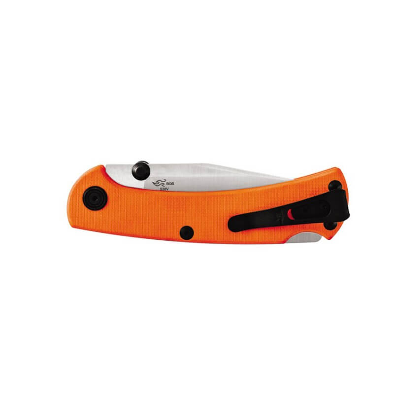 Navaja EDC Buck ranger slim pro trx 0112ORS3 con mango de G10 naranja