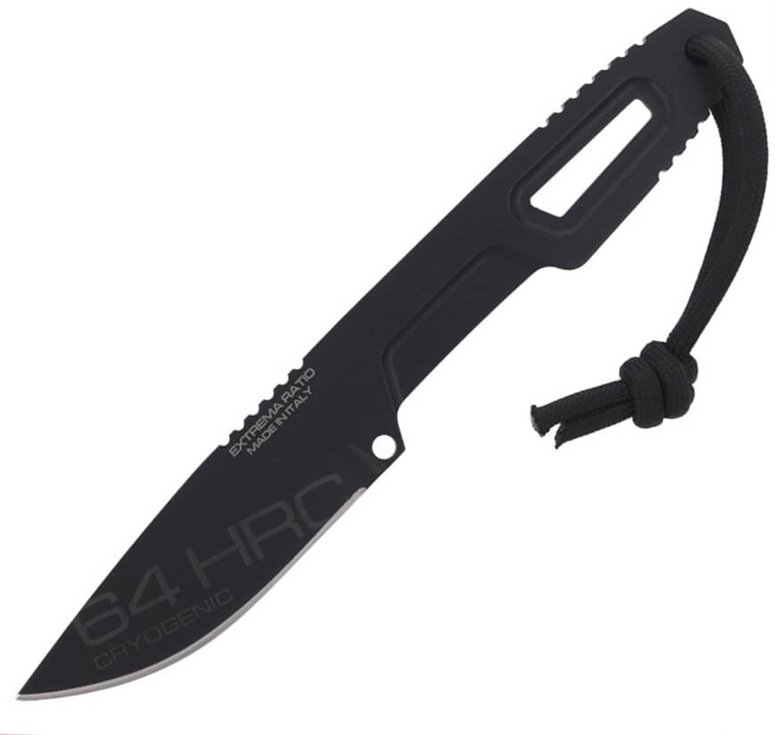 Cuchillo de bushcraft de Extrema Ratio SATRE S600 BLACK. Acero b�...