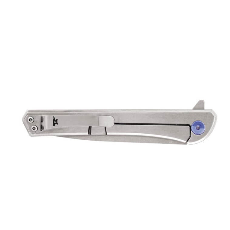 Navaja de bolsillo EDC Buck Cavalier con mango de aluminio y fibra de carbono  0264GYS
