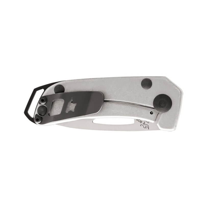 Navaja de bolsillo EDC Buck Budgie con mango de G10 verde 0417GRS
