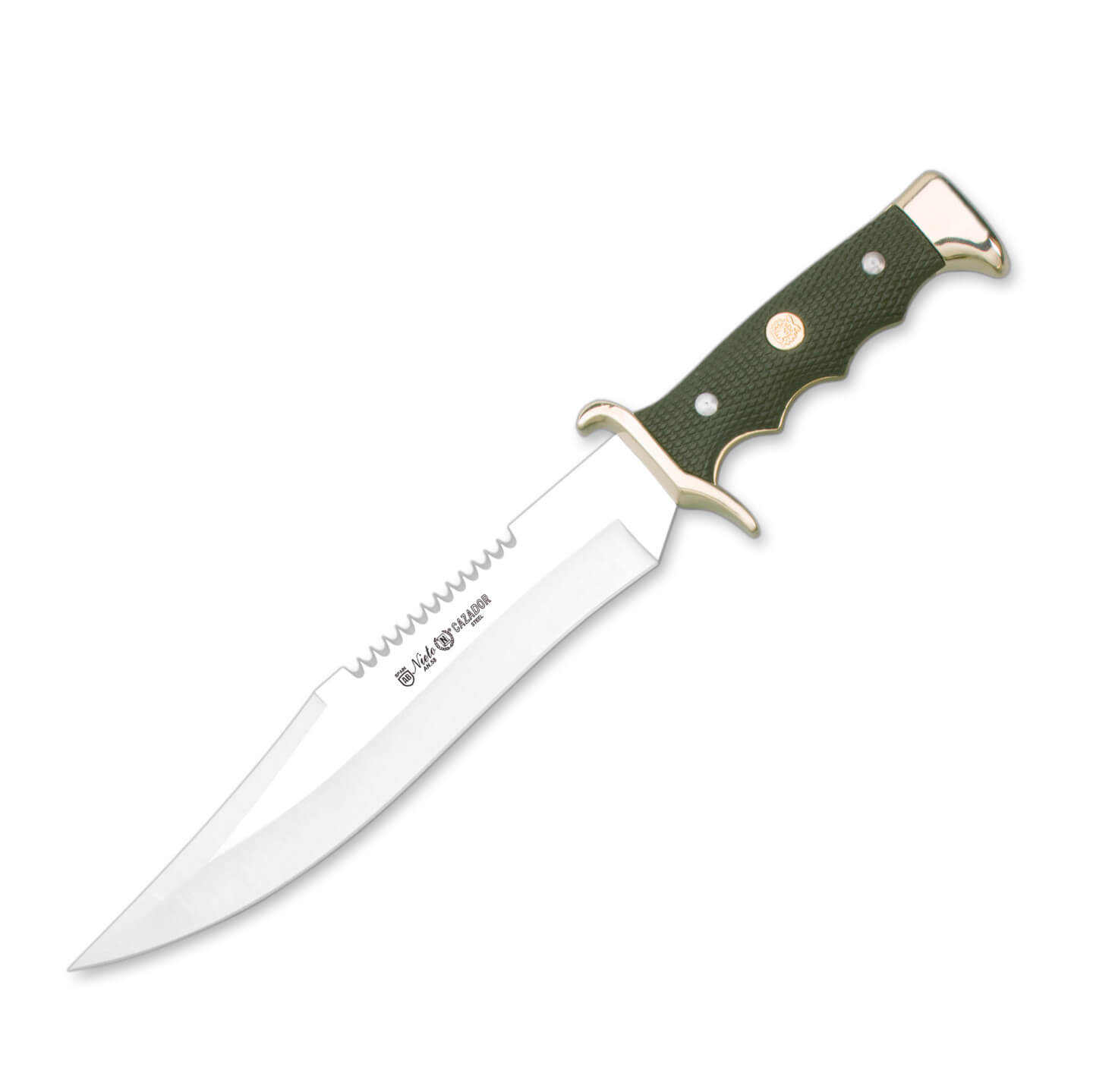 Cuchillo Nieto Bowie Cazador con hoja de 23 cm y mango de ABS ver...