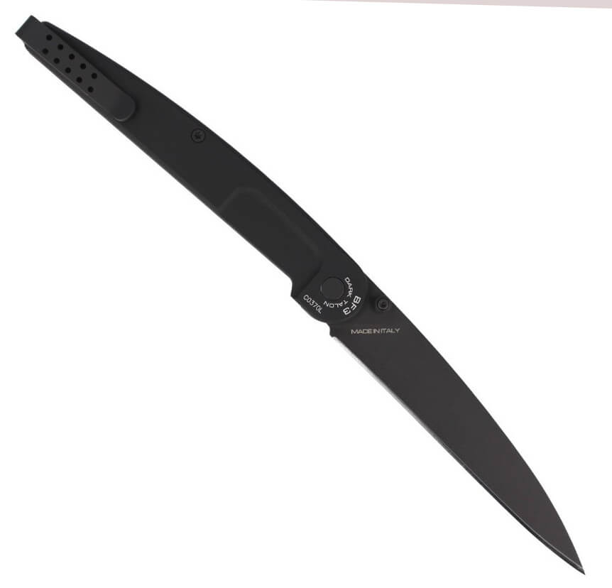 Navaja táctica BF3 DARK TALON de Extrema Ratio. Hoja de 12 cm en acero Böhler N690.